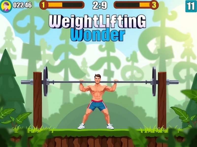 Weightlifting Wonder Gameplay Screenshot
